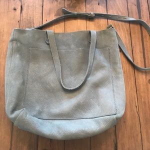 Madewell Medium Transport Tote in Blue